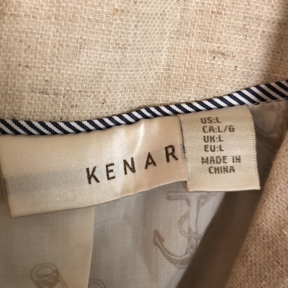 Kenar Linen Blazer good used condition ๐ - Picture 2 of 12